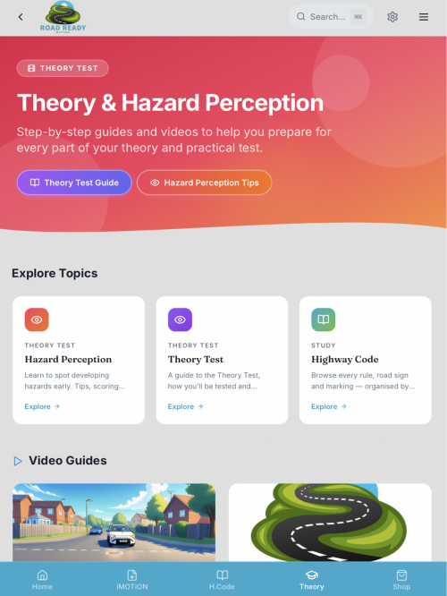 Road Ready - Learner App